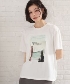 THE SHOP TK / ザ ショップ ティーケー Tシャツ | 【多機能】ロゴアソートクルーネックTシャツ