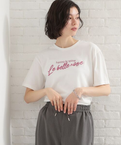 THE SHOP TK / ザ ショップ ティーケー Tシャツ | 【多機能】ロゴアソートクルーネックTシャツ | 詳細10