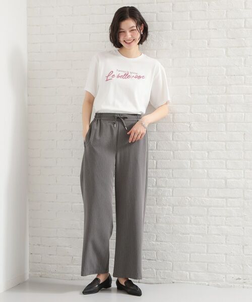 THE SHOP TK / ザ ショップ ティーケー Tシャツ | 【多機能】ロゴアソートクルーネックTシャツ | 詳細11