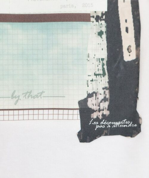 THE SHOP TK / ザ ショップ ティーケー Tシャツ | 【多機能】ロゴアソートクルーネックTシャツ | 詳細16