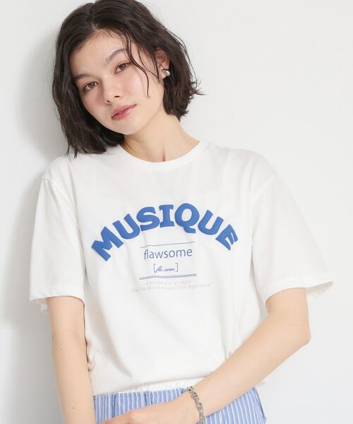 THE SHOP TK / ザ ショップ ティーケー Tシャツ | 【多機能】ロゴアソートクルーネックTシャツ | 詳細2