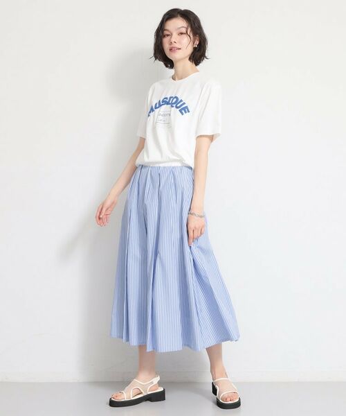 THE SHOP TK / ザ ショップ ティーケー Tシャツ | 【多機能】ロゴアソートクルーネックTシャツ | 詳細3