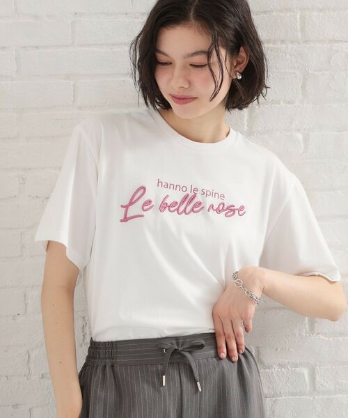 THE SHOP TK / ザ ショップ ティーケー Tシャツ | 【多機能】ロゴアソートクルーネックTシャツ | 詳細9