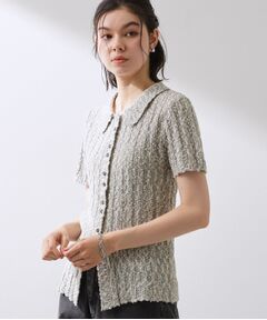 THE SHOP TK / ザ ショップ ティーケー ニット・セーター | 襟付きスラブサマーニット
