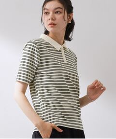 THE SHOP TK / ザ ショップ ティーケー ポロシャツ | テレコボーダーポロシャツ