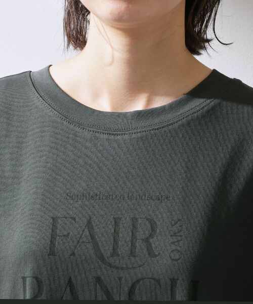 THE SHOP TK / ザ ショップ ティーケー Tシャツ | レース切替ロゴロングTシャツ | 詳細16