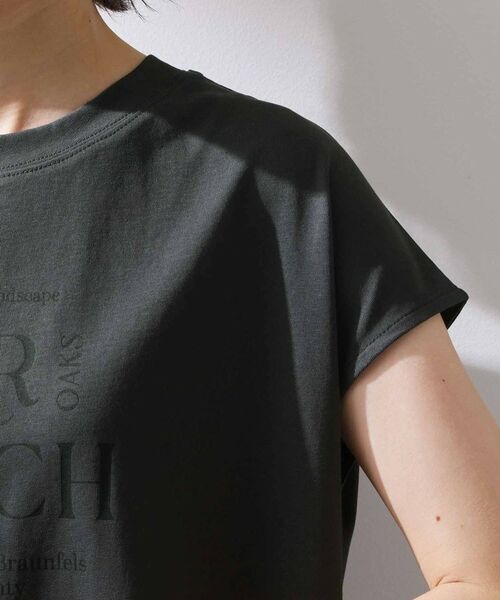 THE SHOP TK / ザ ショップ ティーケー Tシャツ | レース切替ロゴロングTシャツ | 詳細17
