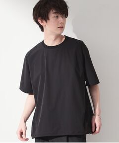 THE SHOP TK / ザ ショップ ティーケー カットソー | 【KURO】 ポリバレント ドローコード付き 半袖Tシャツ 接触冷感/UVカット/洗濯機OK