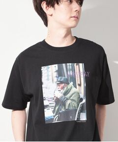 THE SHOP TK / ザ ショップ ティーケー Tシャツ | モノクロ フォトグラフィー 半袖Tシャツ 洗濯機OK