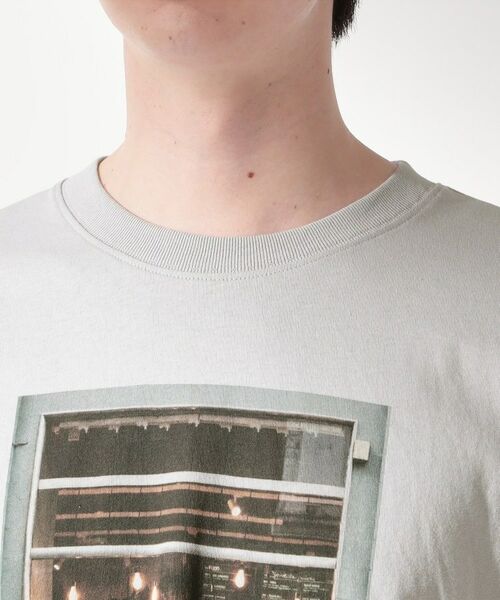 THE SHOP TK / ザ ショップ ティーケー Tシャツ | モノクロ フォトグラフィー 半袖Tシャツ 洗濯機OK | 詳細20