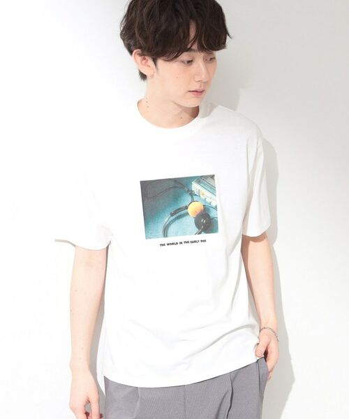 THE SHOP TK / ザ ショップ ティーケー Tシャツ | COOLフォト半袖Tシャツ 接触冷感/洗濯機OK | 詳細1