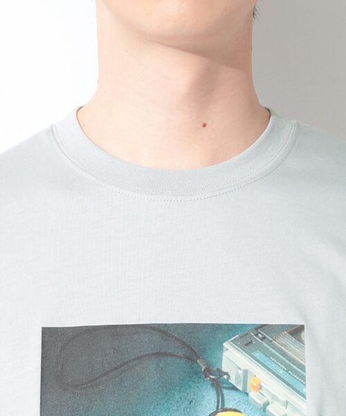 THE SHOP TK / ザ ショップ ティーケー Tシャツ | COOLフォト半袖Tシャツ 接触冷感/洗濯機OK | 詳細12