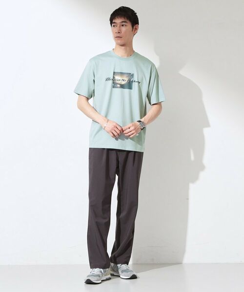 THE SHOP TK / ザ ショップ ティーケー Tシャツ | COOLフォト半袖Tシャツ 接触冷感／洗濯機OK | 詳細15