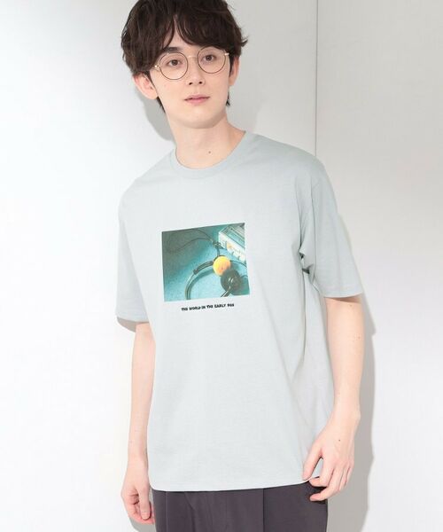 THE SHOP TK / ザ ショップ ティーケー Tシャツ | COOLフォト半袖Tシャツ 接触冷感/洗濯機OK | 詳細6