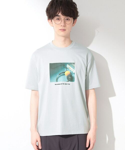 THE SHOP TK / ザ ショップ ティーケー Tシャツ | COOLフォト半袖Tシャツ 接触冷感/洗濯機OK | 詳細9