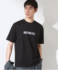 THE SHOP TK / ザ ショップ ティーケー Tシャツ | COOLロゴ半袖Tシャツ 接触冷感／洗濯機OK