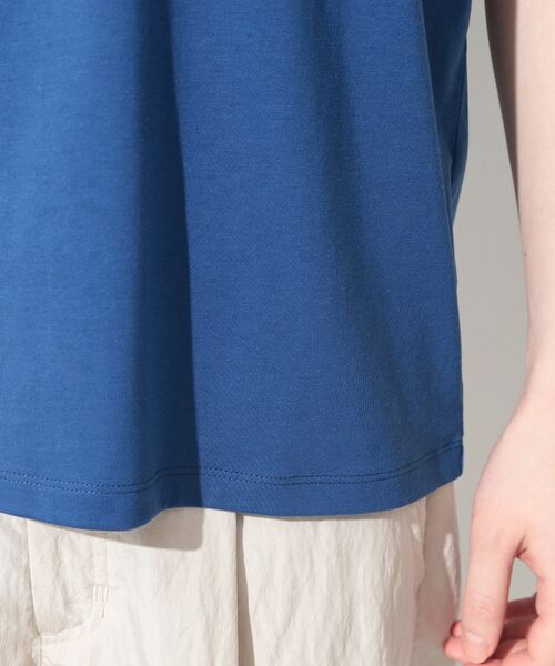 THE SHOP TK / ザ ショップ ティーケー Tシャツ | COOLロゴ半袖Tシャツ 接触冷感/洗濯機OK | 詳細14