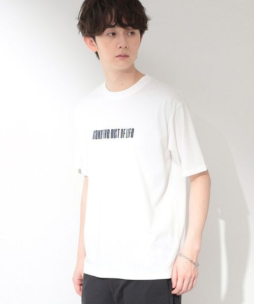 THE SHOP TK / ザ ショップ ティーケー Tシャツ | COOLロゴ半袖Tシャツ 接触冷感/洗濯機OK | 詳細2