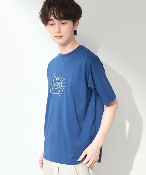 THE SHOP TK / ザ ショップ ティーケー Tシャツ | COOLロゴ半袖Tシャツ 接触冷感/洗濯機OK | 詳細6