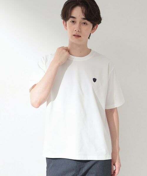 THE SHOP TK / ザ ショップ ティーケー カーディガン・ボレロ | メッシュシャーリーカーディガン+半袖Tシャツ セットアイテム 洗濯機OK | 詳細11