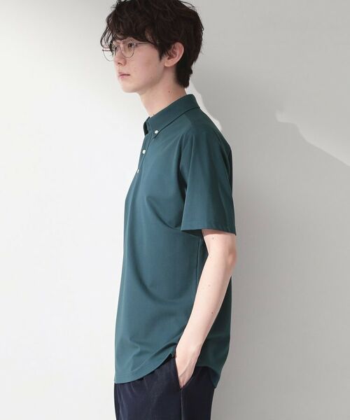 THE SHOP TK / ザ ショップ ティーケー ポロシャツ | アイス カノコポロシャツ 接触冷感／洗濯機OK | 詳細2