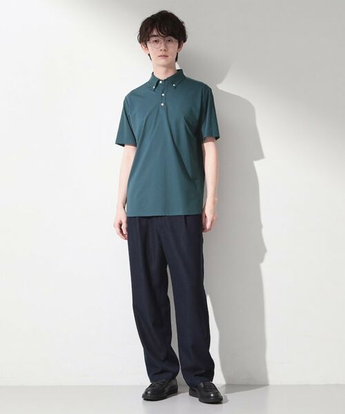 THE SHOP TK / ザ ショップ ティーケー ポロシャツ | アイス カノコポロシャツ 接触冷感／洗濯機OK | 詳細3
