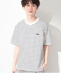 THE SHOP TK / ザ ショップ ティーケー Tシャツ | ワンポイント刺繍 半袖Tシャツ 洗濯機OK