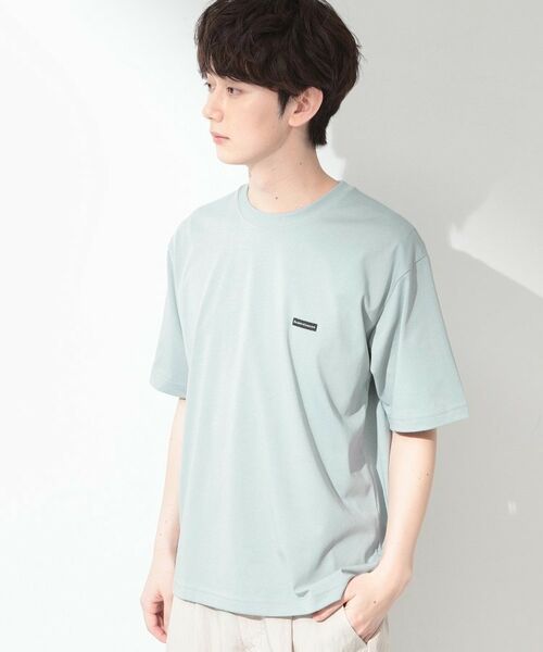 THE SHOP TK / ザ ショップ ティーケー Tシャツ | ワンポイント刺繍 半袖Tシャツ 洗濯機OK | 詳細2