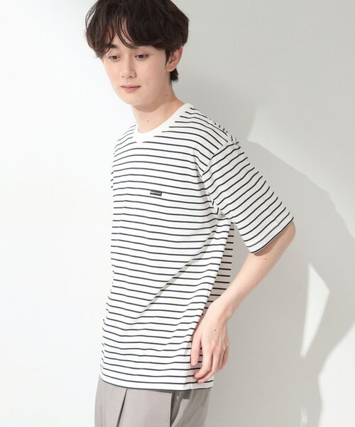 THE SHOP TK / ザ ショップ ティーケー Tシャツ | ワンポイント刺繍 半袖Tシャツ 洗濯機OK | 詳細5