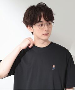 THE SHOP TK / ザ ショップ ティーケー Tシャツ | クマ刺繍 半袖Tシャツ 洗濯機OK