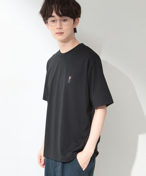 THE SHOP TK / ザ ショップ ティーケー Tシャツ | クマ刺繍 半袖Tシャツ 洗濯機OK | 詳細6