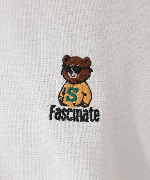 THE SHOP TK / ザ ショップ ティーケー ポロシャツ | クマ刺繍 半袖ポロシャツ 洗濯機OK | 詳細4