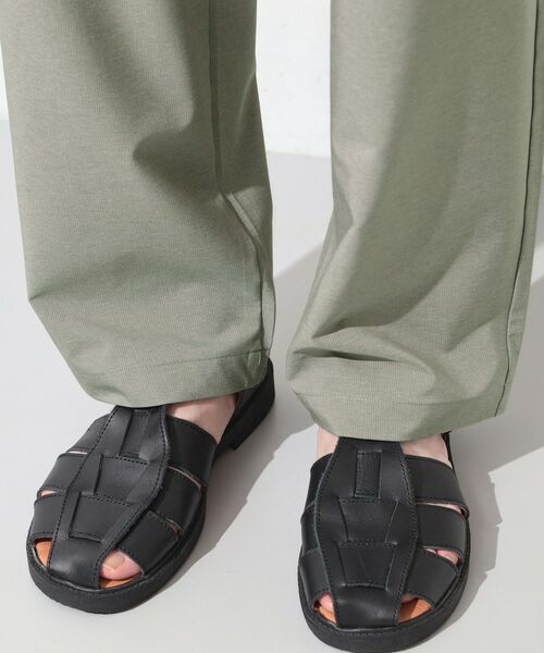 THE SHOP TK / ザ ショップ ティーケー パンツ | クールウェザー セミワイド イージーパンツ 接触冷感/吸水速乾/洗濯機OK/ベルト要らず | 詳細15