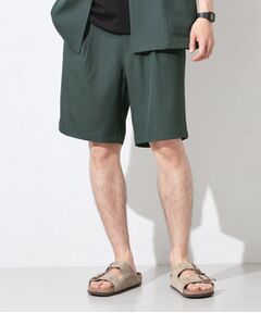 THE SHOP TK / ザ ショップ ティーケー ショート・ハーフ・半端丈パンツ | リラクシーワイドショートパンツ セットアップ可/洗濯機OK