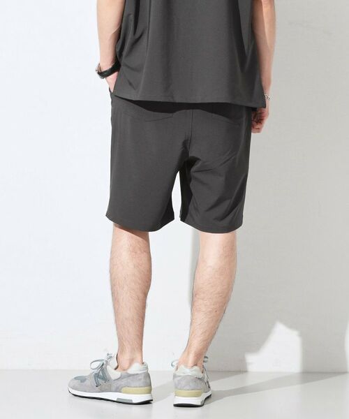 THE SHOP TK / ザ ショップ ティーケー ショート・ハーフ・半端丈パンツ | クールウェザー リラクシーイージーショートパンツ 接触冷感／吸水速乾／洗濯機OK／ベルト要らず／セットアップ可 | 詳細17