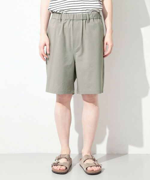 THE SHOP TK / ザ ショップ ティーケー ショート・ハーフ・半端丈パンツ | クールウェザー リラックス イージーショートパンツ 接触冷感／吸水速乾／洗濯機OK／ベルト要らず | 詳細5