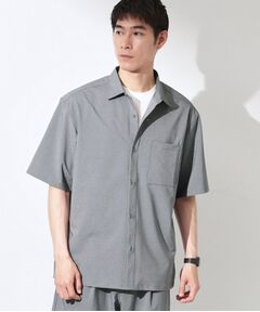 THE SHOP TK / ザ ショップ ティーケー シャツ・ブラウス | クールウェザー 半袖シャツ 接触冷感／吸水速乾／洗濯機OK／セットアップ可