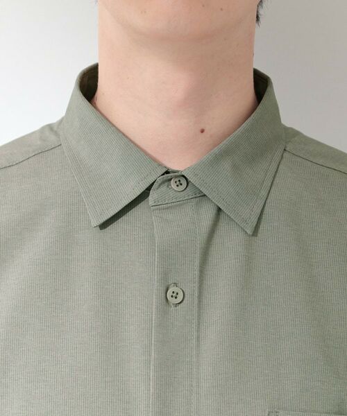 THE SHOP TK / ザ ショップ ティーケー シャツ・ブラウス | クールウェザー 半袖シャツ 接触冷感／吸水速乾／洗濯機OK | 詳細8