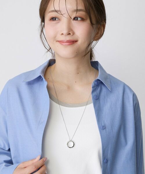 THE SHOP TK / ザ ショップ ティーケー ネックレス・ペンダント・チョーカー | ダブルリング2wayネックレス | 詳細5
