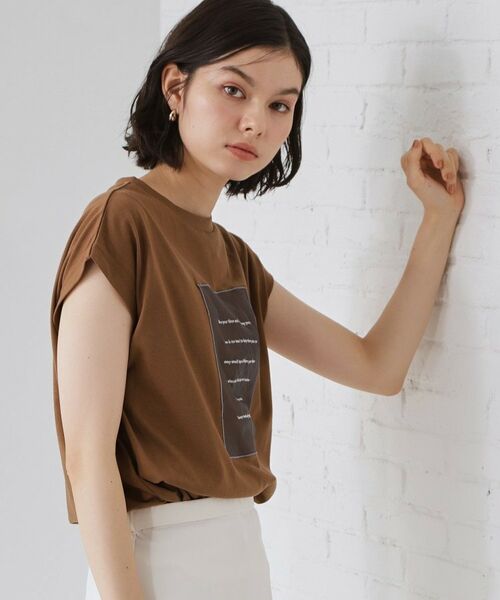 THE SHOP TK / ザ ショップ ティーケー Tシャツ | オーガンジー刺繍Tシャツ | 詳細10