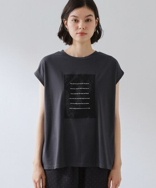 THE SHOP TK / ザ ショップ ティーケー Tシャツ | オーガンジー刺繍Tシャツ | 詳細13
