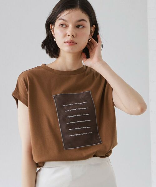 THE SHOP TK / ザ ショップ ティーケー Tシャツ | オーガンジー刺繍Tシャツ | 詳細9
