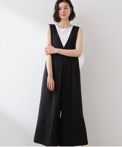 THE SHOP TK / ザ ショップ ティーケー サロペット・オールインワン | 【ひんやり/防しわ】サロペットパンツ