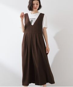 THE SHOP TK / ザ ショップ ティーケー サロペット・オールインワン | 【ひんやり/防しわ】サロペットパンツ