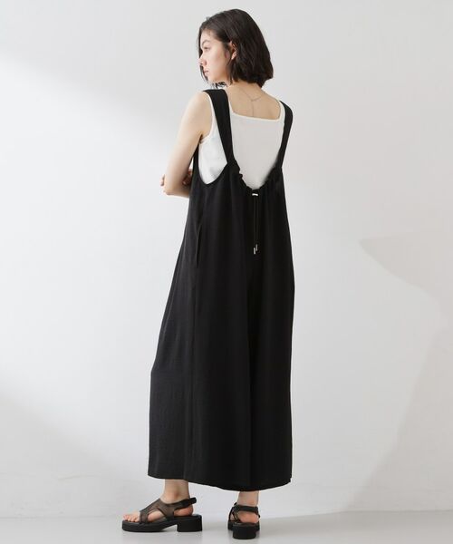THE SHOP TK / ザ ショップ ティーケー サロペット・オールインワン | 【ひんやり/防しわ】サロペットパンツ | 詳細3