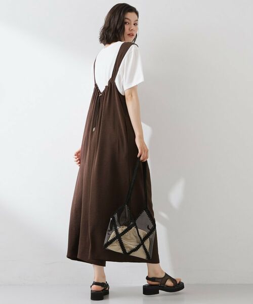 THE SHOP TK / ザ ショップ ティーケー サロペット・オールインワン | 【ひんやり/防しわ】サロペットパンツ | 詳細6