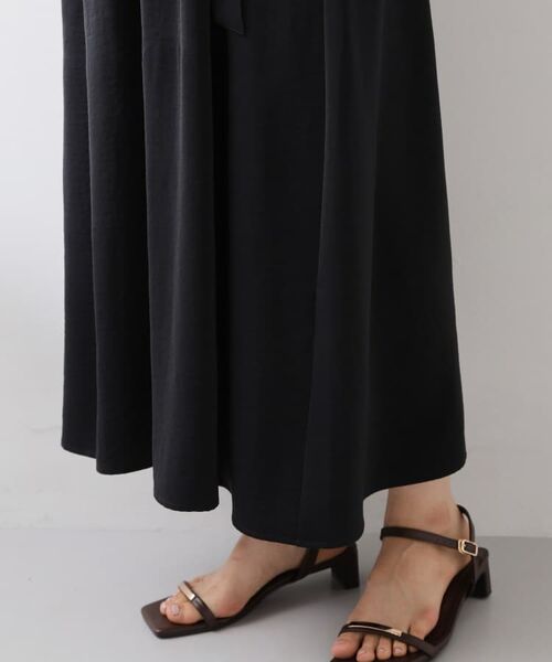 THE SHOP TK / ザ ショップ ティーケー ロング・マキシ丈ワンピース | 【M-XL/ひんやり/遮熱】やみつきになる とろみスキッパーワンピース | 詳細21