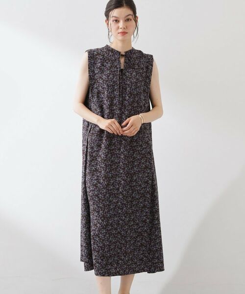 THE SHOP TK / ザ ショップ ティーケー ロング・マキシ丈ワンピース | 大人のリゾートムード 小花柄ワンピース | 詳細5
