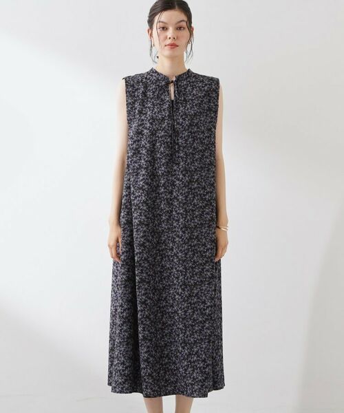 THE SHOP TK / ザ ショップ ティーケー ロング・マキシ丈ワンピース | 大人のリゾートムード 小花柄ワンピース | 詳細9