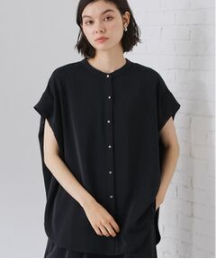 THE SHOP TK / ザ ショップ ティーケー シャツ・ブラウス | TORORIN遮熱バンドカラーブラウス